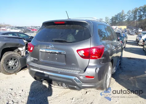2018 Nissan Pathfinder Sl from USA, damaged, VIN 5N1DR2MN6JC671225